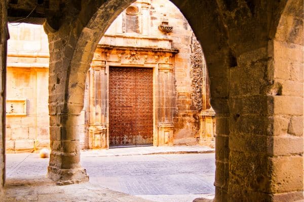 Pueblo medieval de Calaceite, en Matarraña.